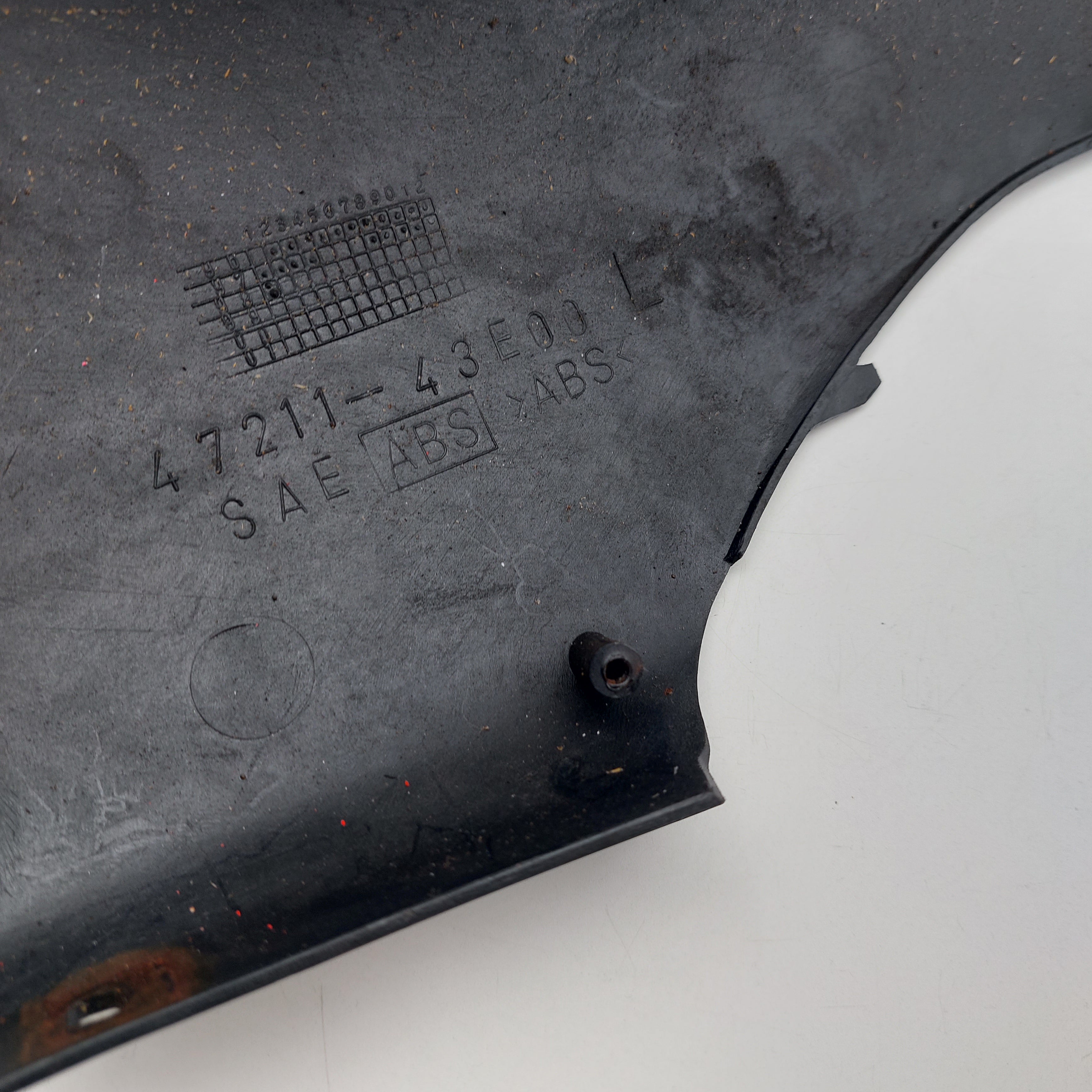 Suzuki AZ50/Lets2 LH Rear Side Panel - Dark Blue