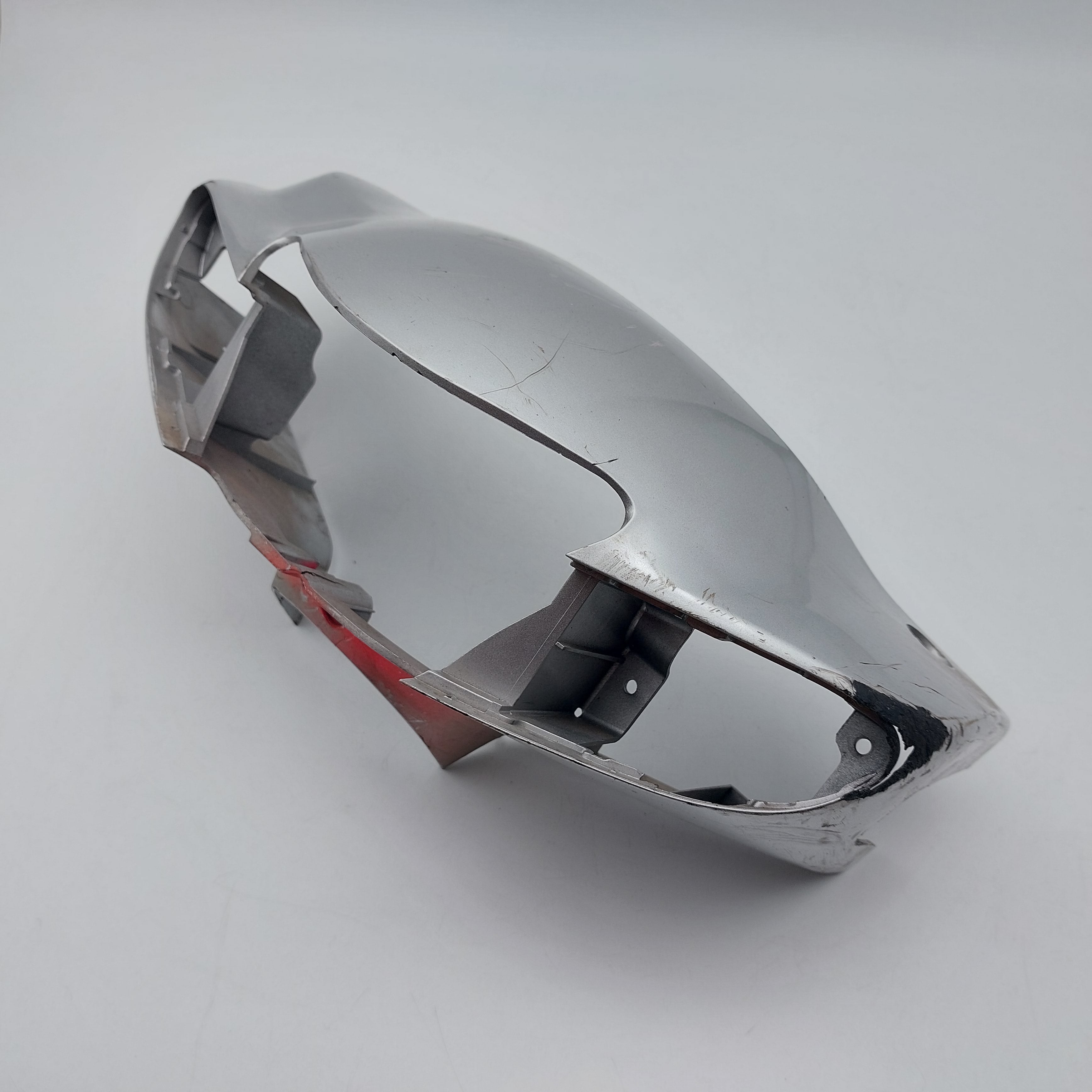 Suzuki AZ50/Lets2 Head Light Surround Panel - Silver
