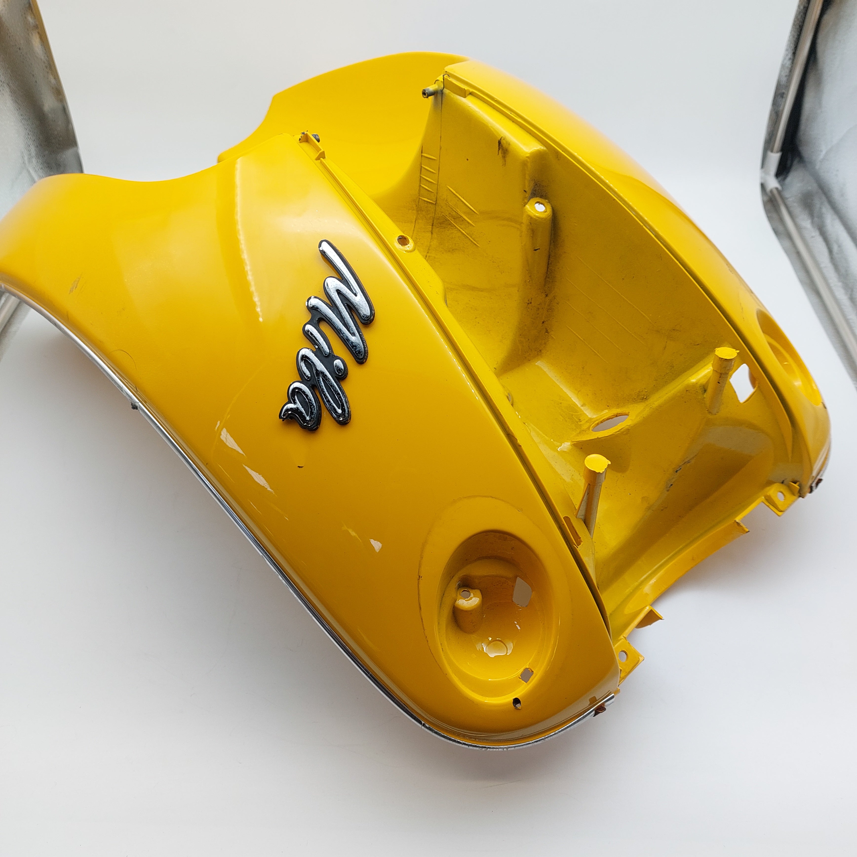 Vmoto Milan Main Front Panel (Leg Shield) - Yellow