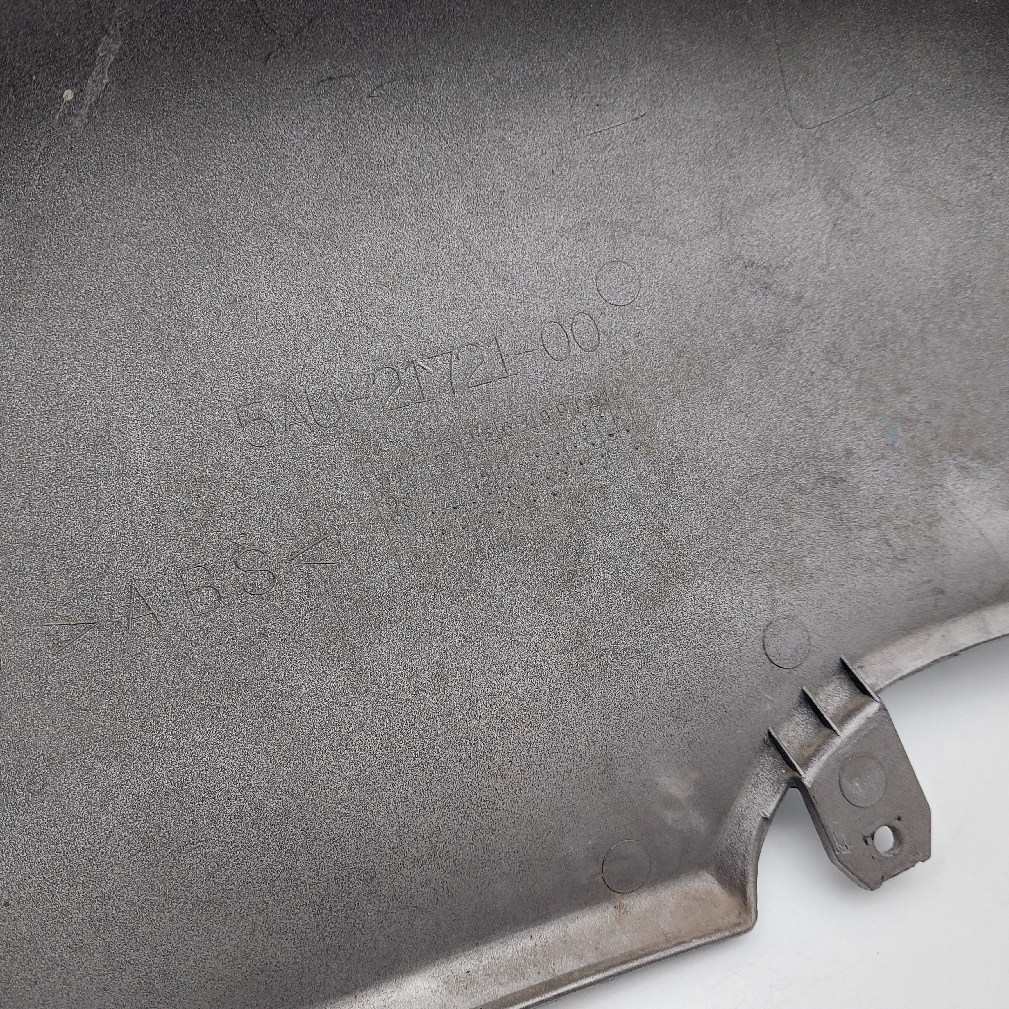 Yamaha Vino LH Rear Side Panel - Silver/Grey