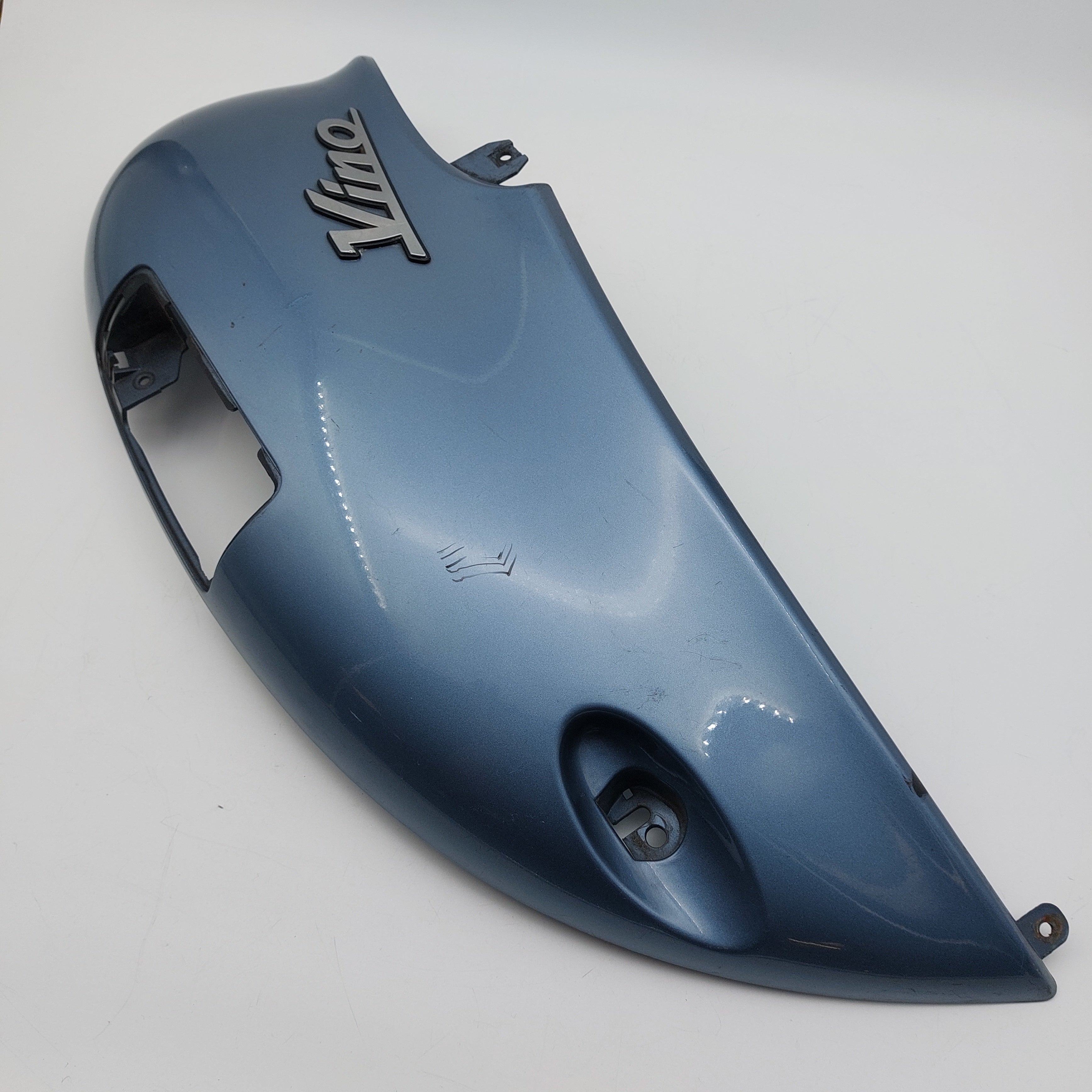 Yamaha Vino RH Rear Side Panel - Light Blue