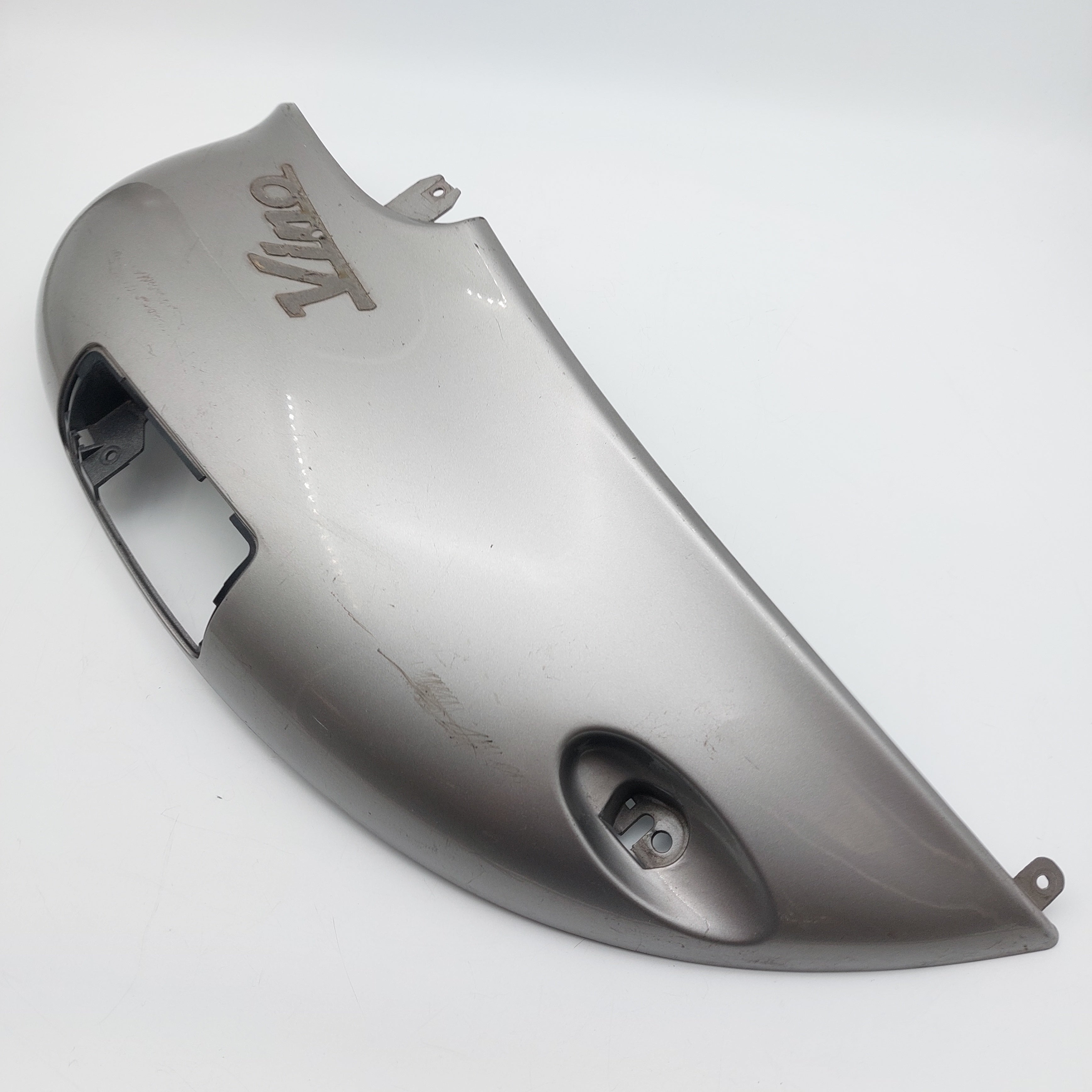Yamaha Vino RH Rear Side Panel - Silver/Grey