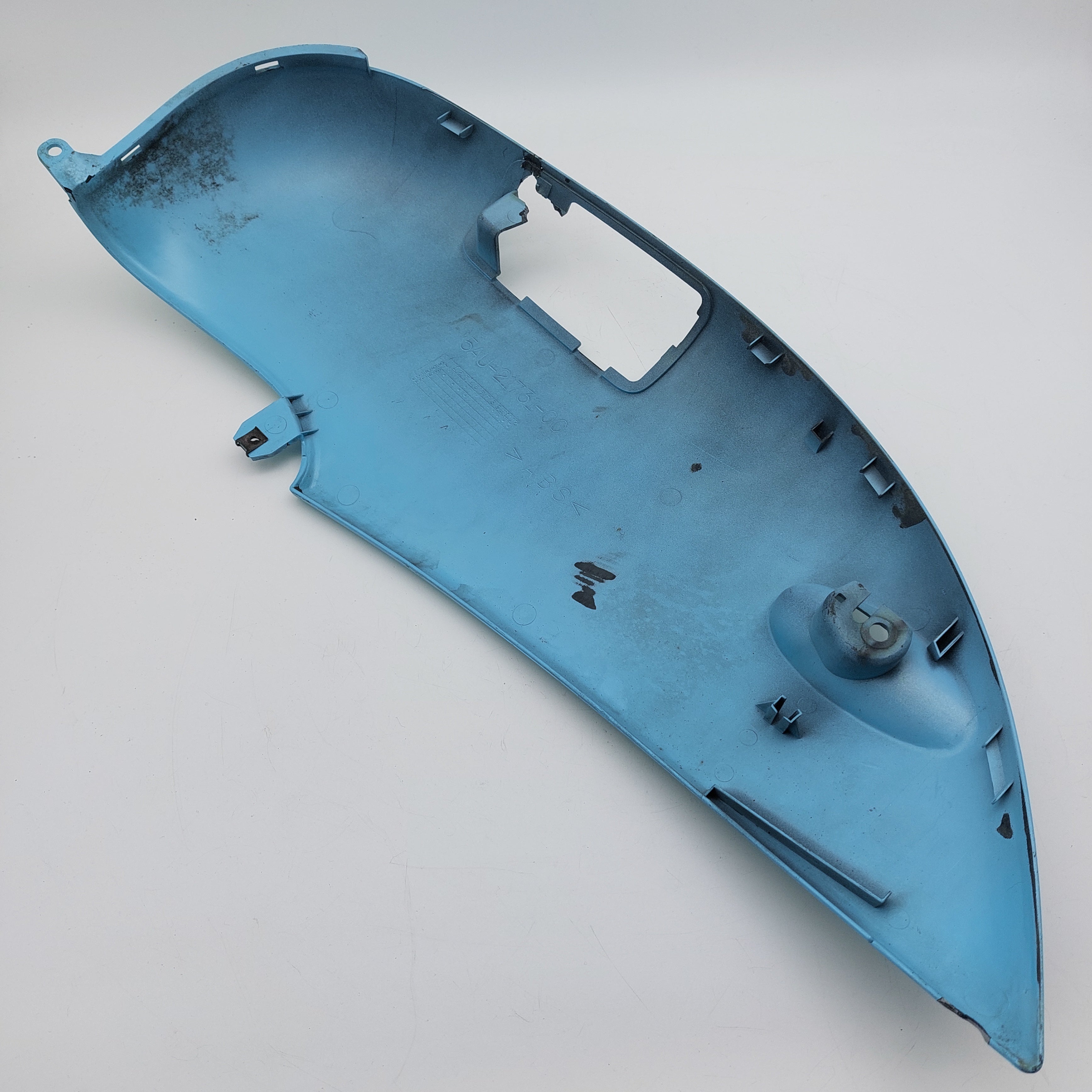 Yamaha Vino RH Rear Side Panel - Light Blue