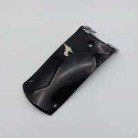 Forza Capri Front Mud Guard Rear Panel - Black