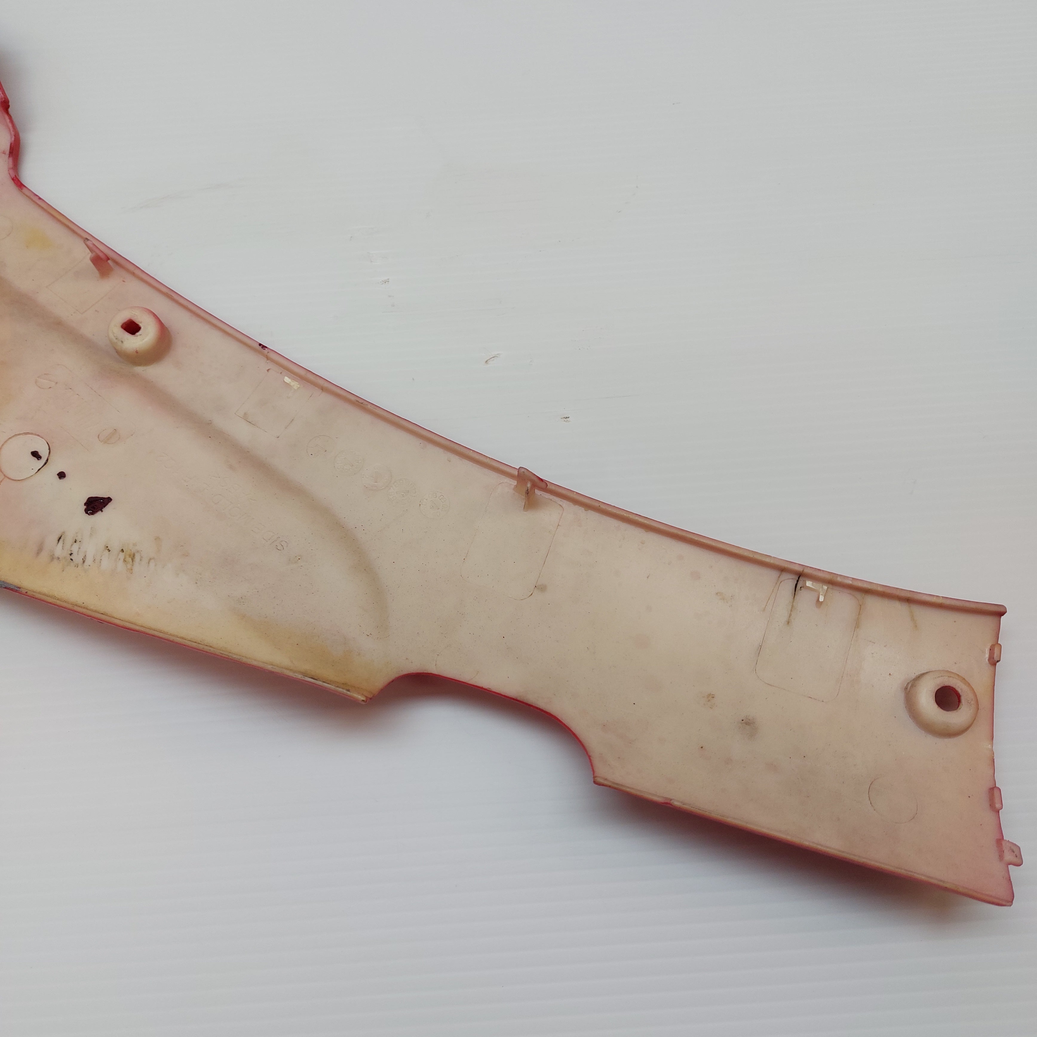 Forza Ciclone LH Rear Lower Side Panel - Red