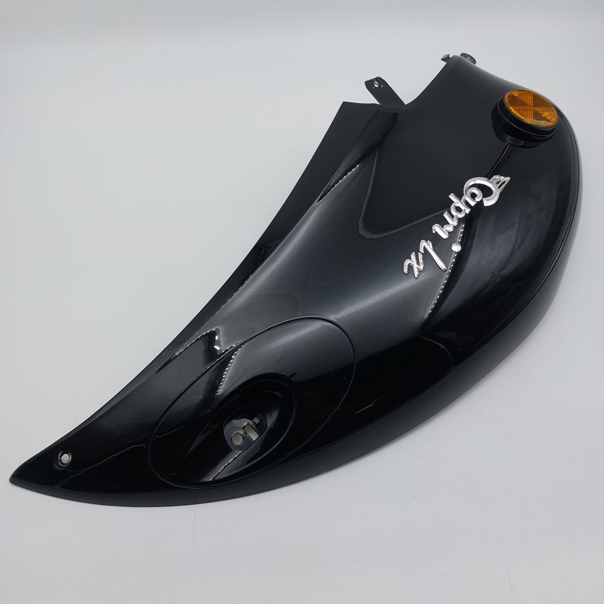 Forza Capri LH Rear Side Panel - Black – SCOOTWORX