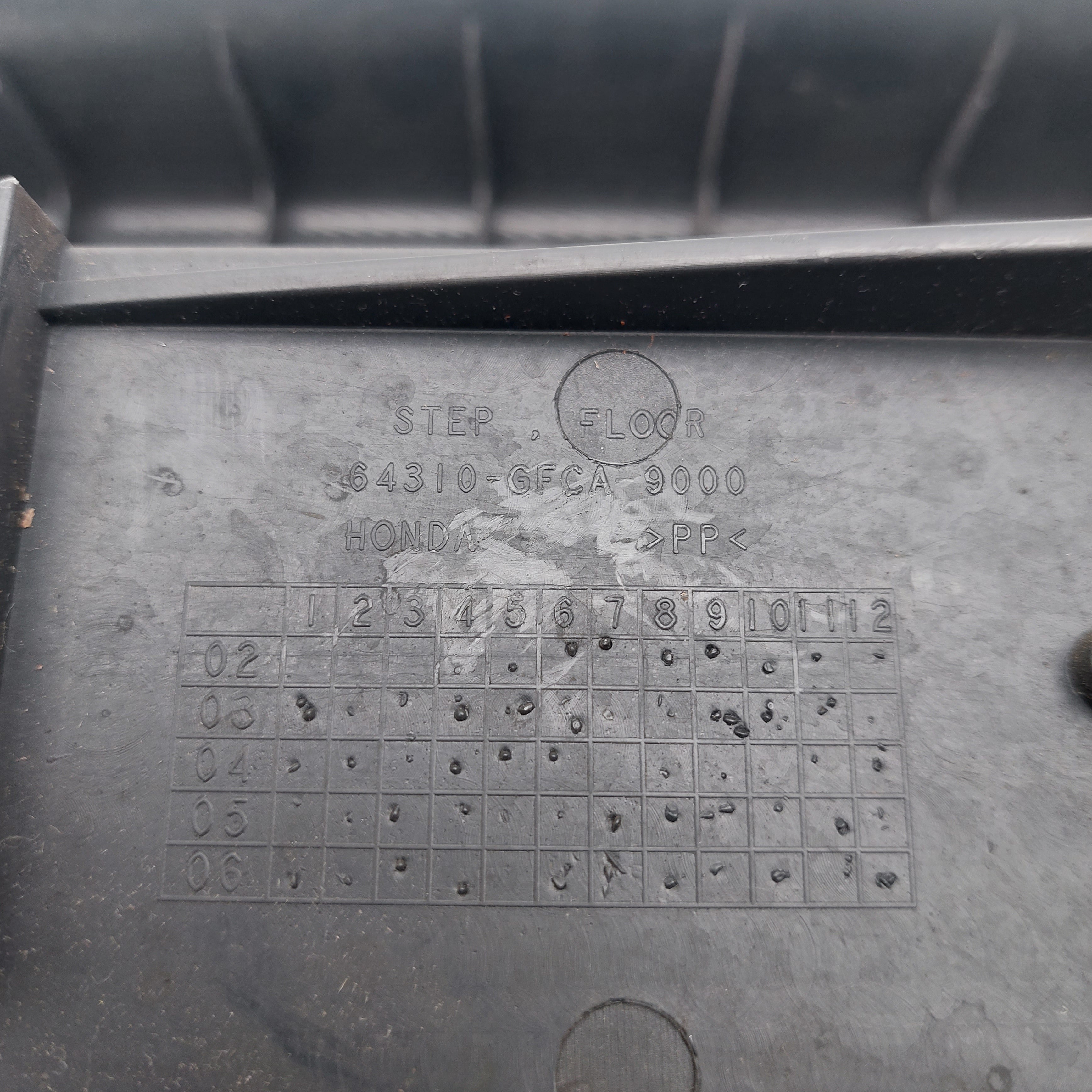 Honda Today Floor Tray Panel (AF61)