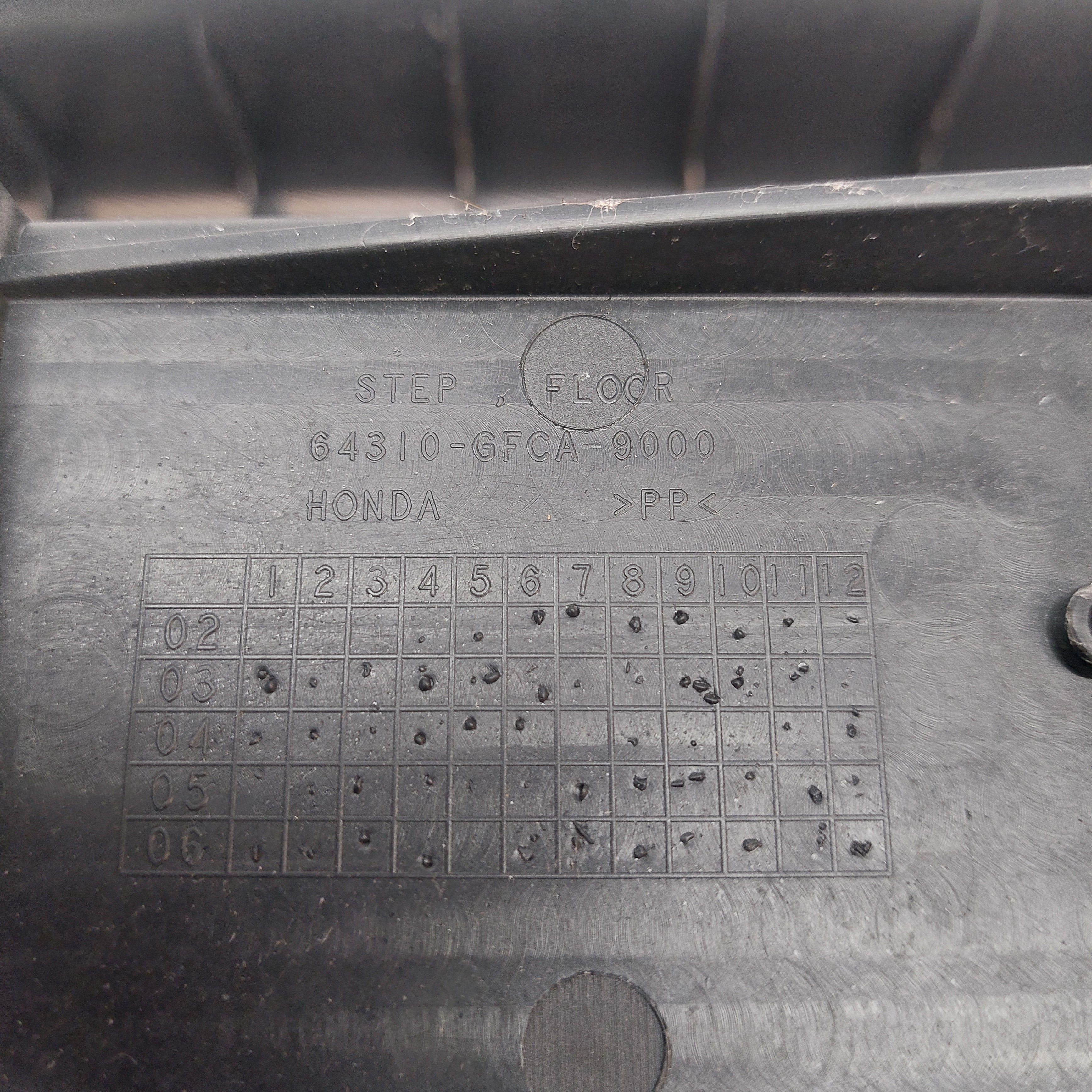 Honda Today Floor Tray Panel (AF61)