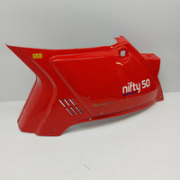 Honda Nifty 50 LH Rear Side Panel - Red