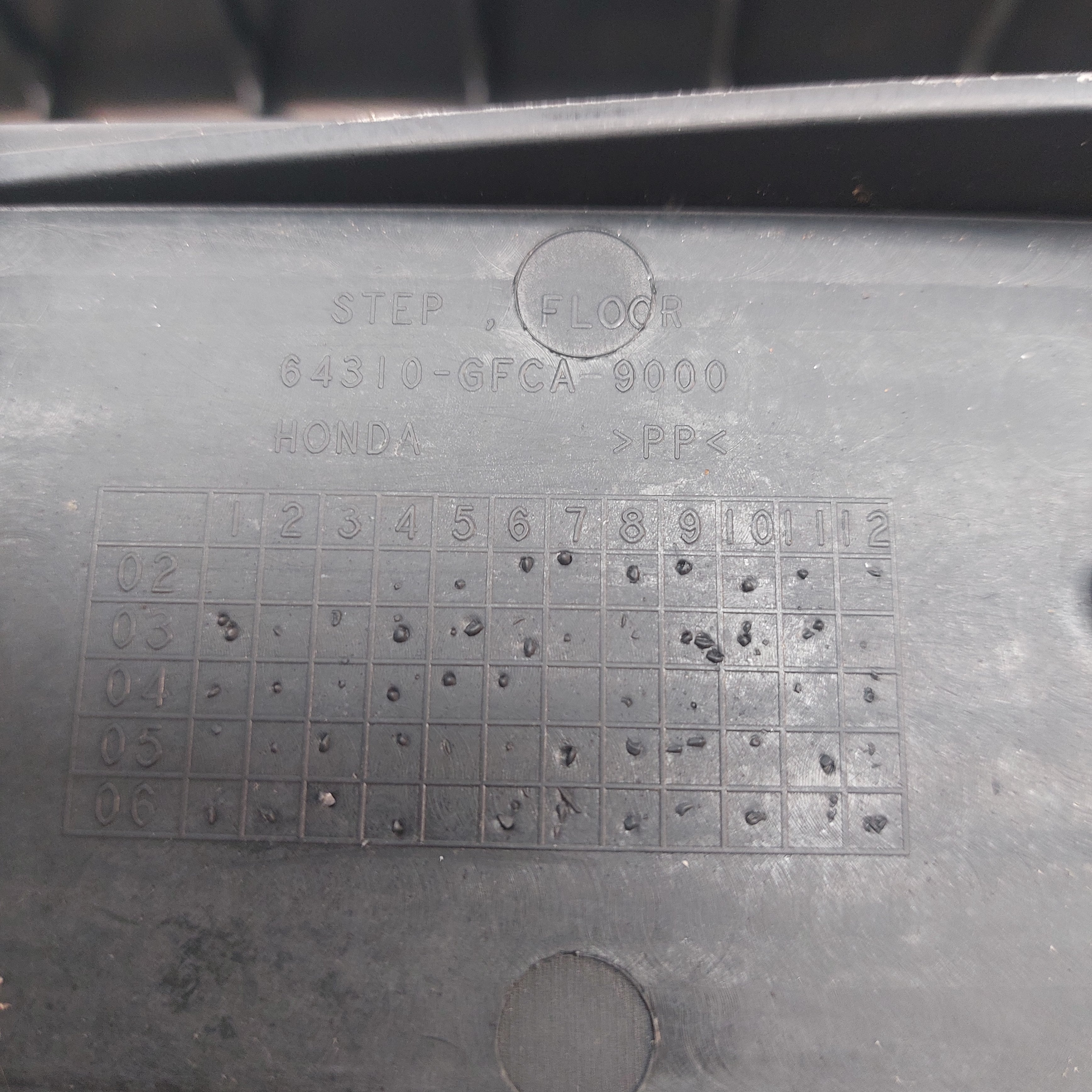 Honda Today Floor Tray Panel (AF61)
