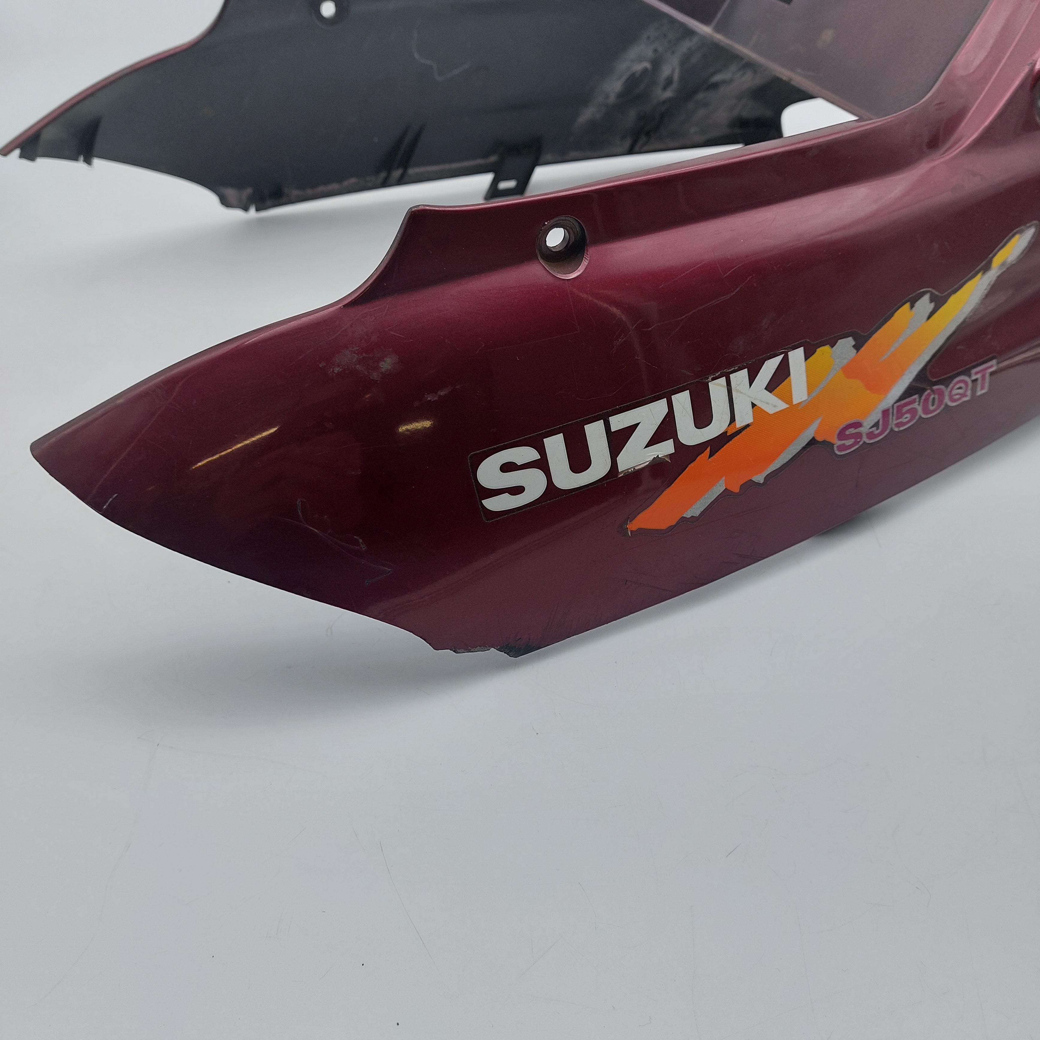 Suzuki SJ50 Main Rear Panel - Red/Maroon