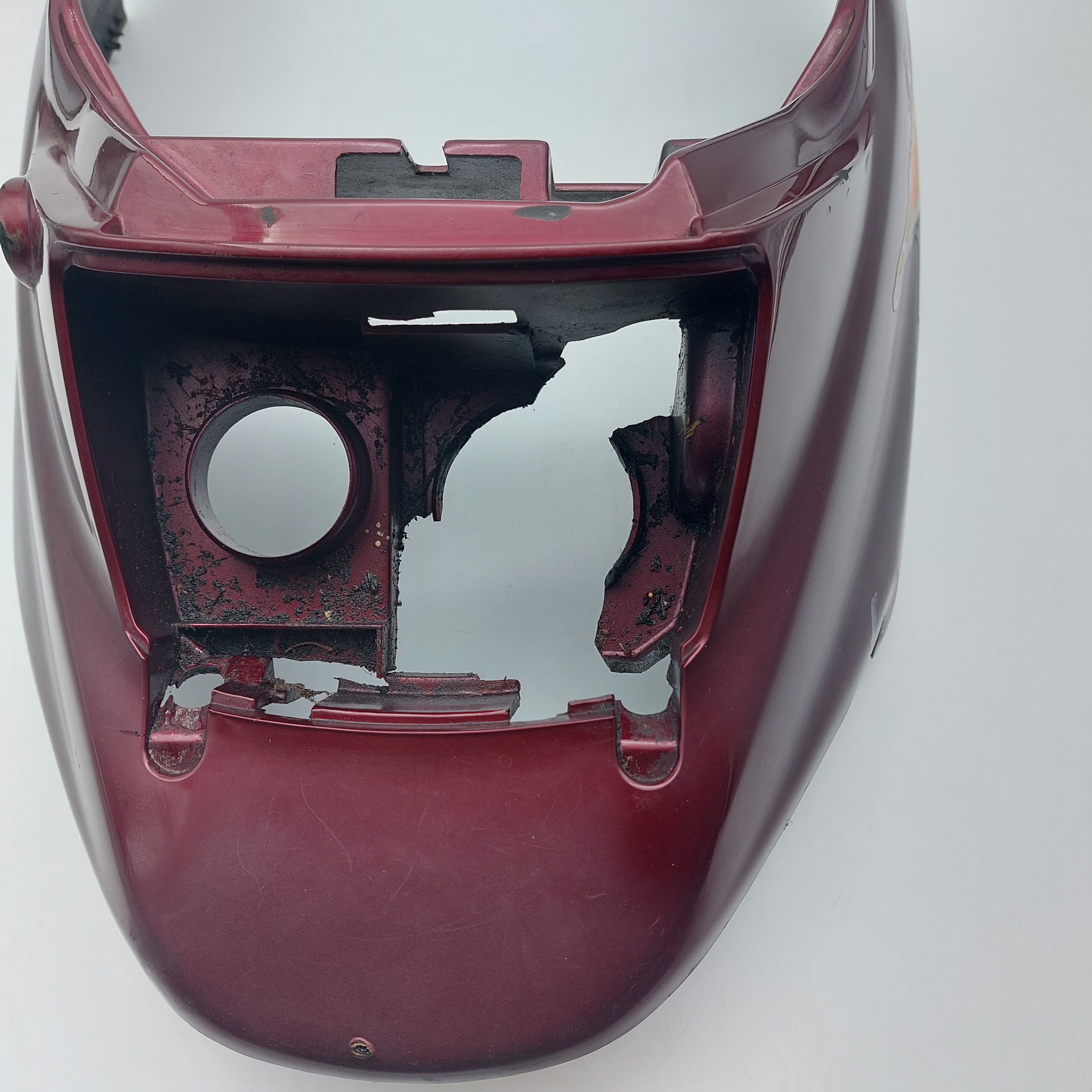 Suzuki SJ50 Main Rear Panel - Red/Maroon