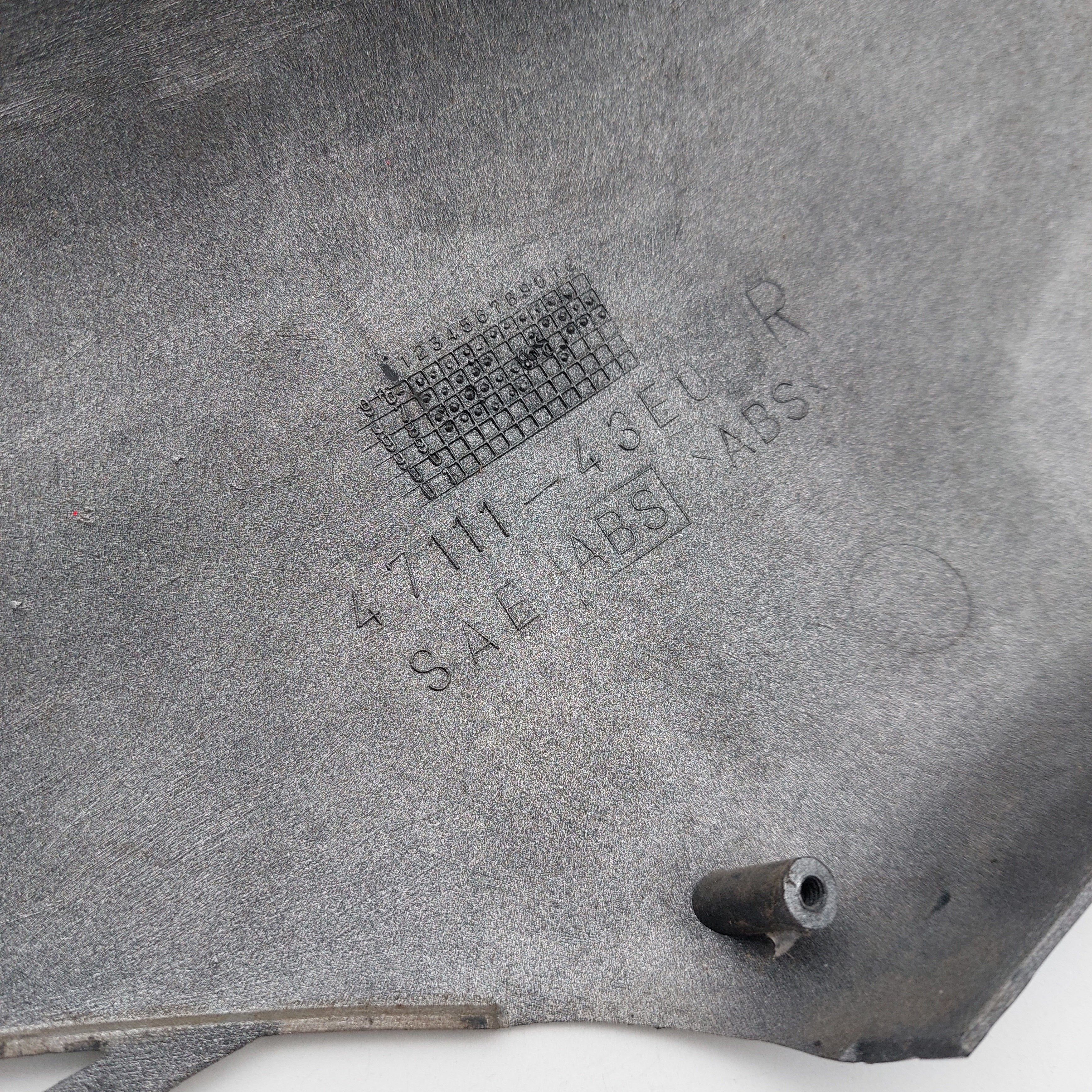 Suzuki AZ50/Lets2 RH Rear Side Panel - Silver