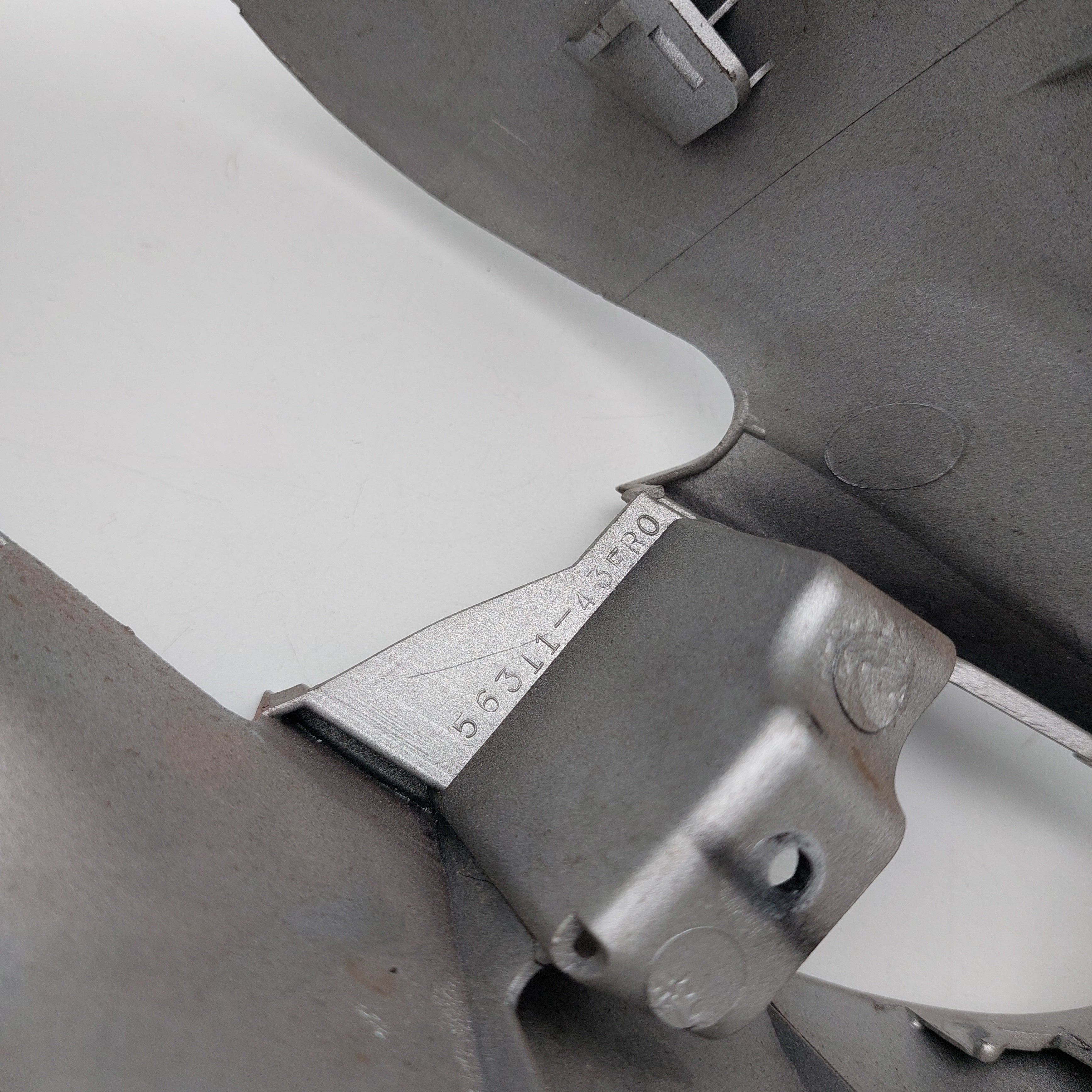 Suzuki AZ50/Lets2 Head Light Surround Panel - Silver