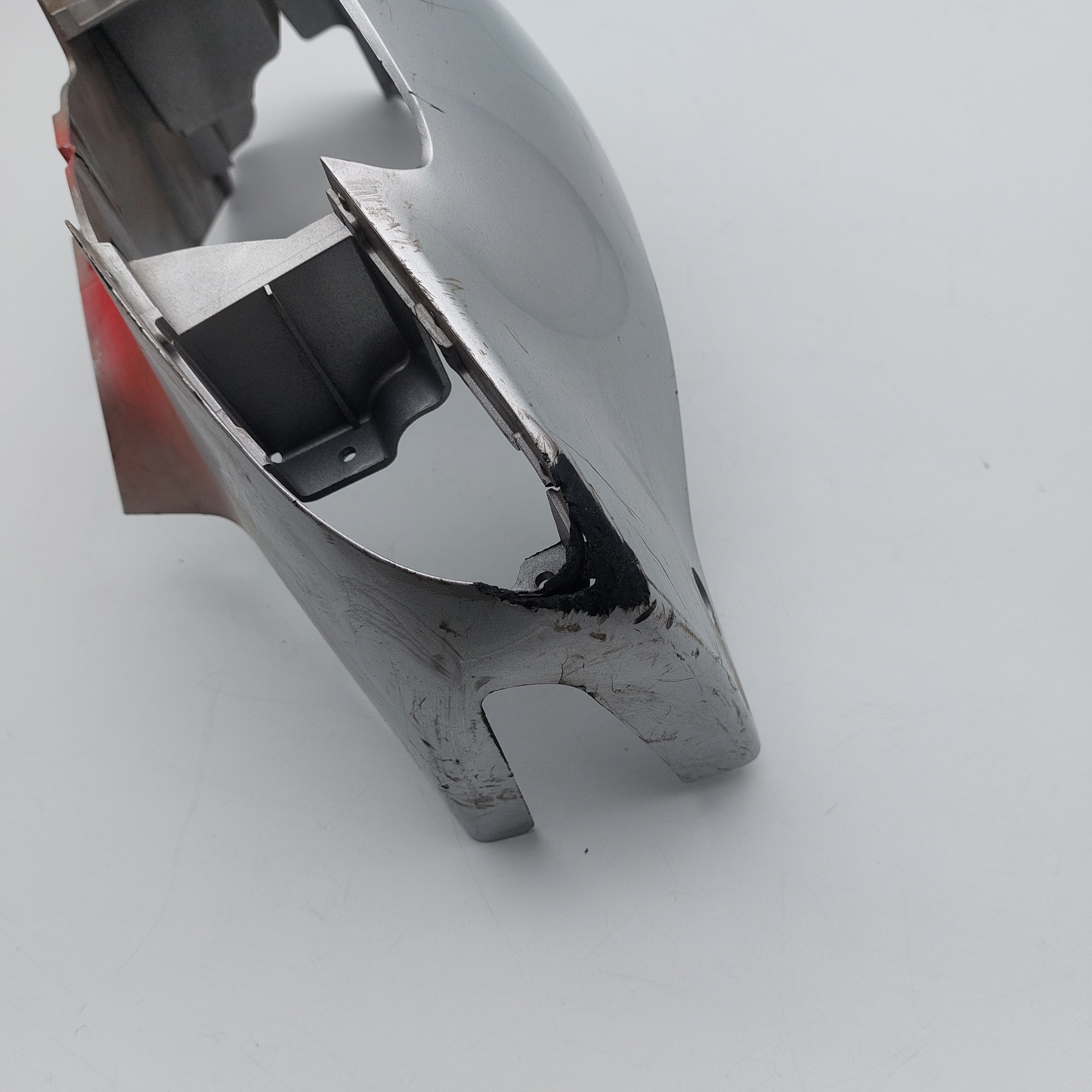 Suzuki AZ50/Lets2 Head Light Surround Panel - Silver