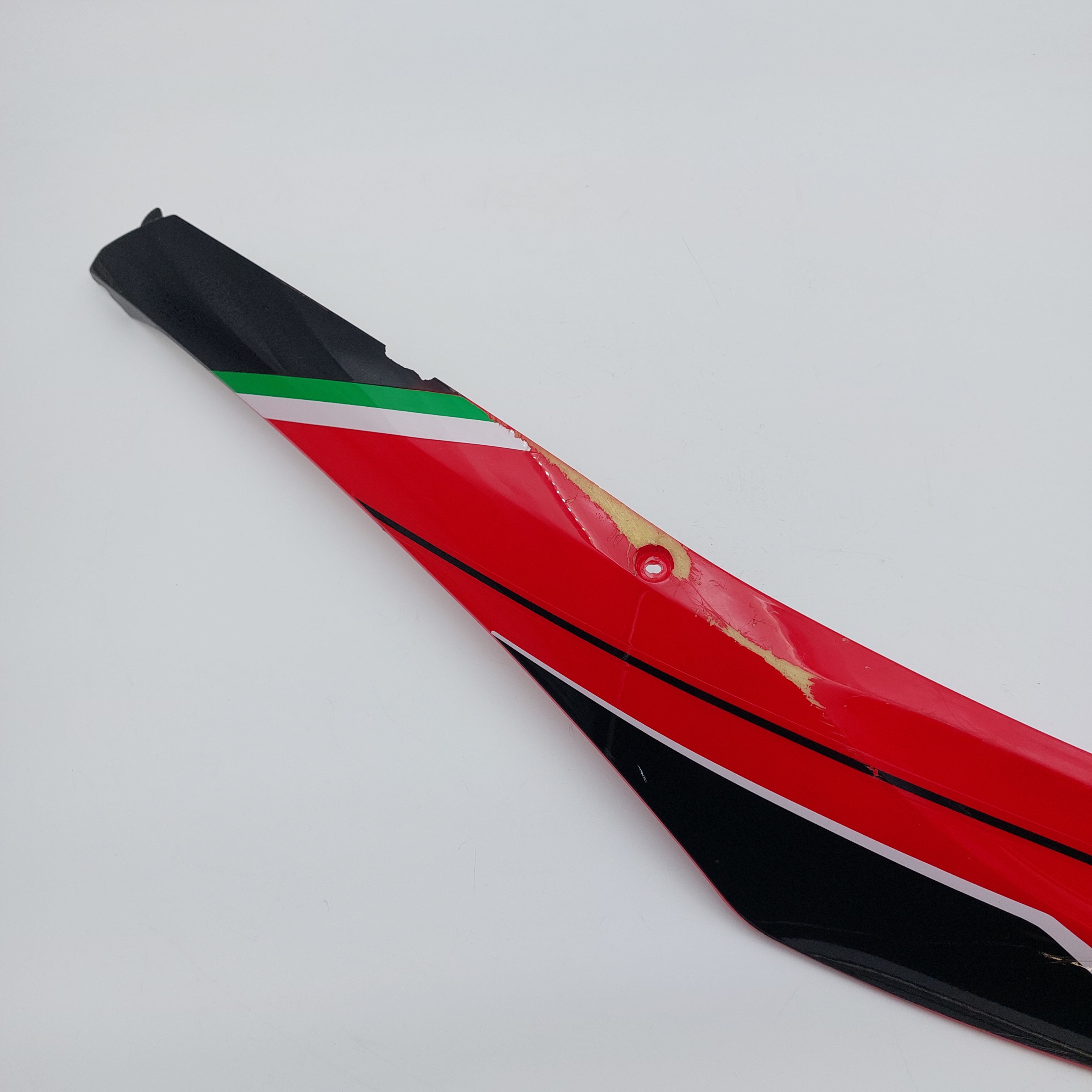 TNT Roma RH Lower Side Panel (New Model) - Black/Red