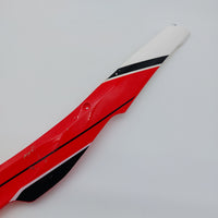 TNT Roma LH Lower Side Panel (New Model) - White/Red