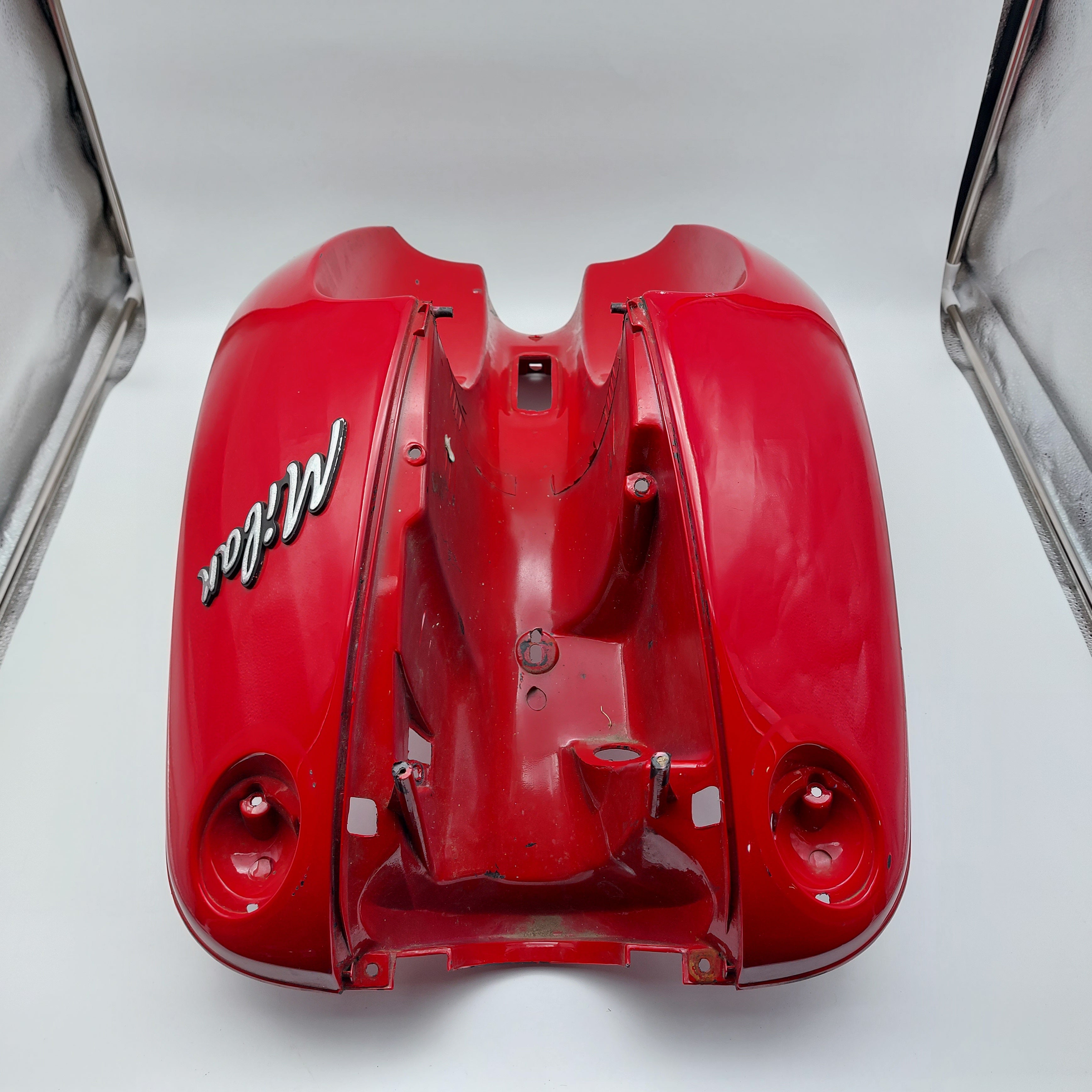 Vmoto Milan Main Front Panel (Leg Shield) - Red