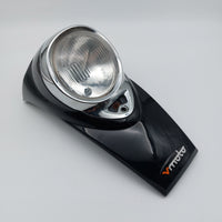 Vmoto Milan Headlight and Surround Assembly - Black