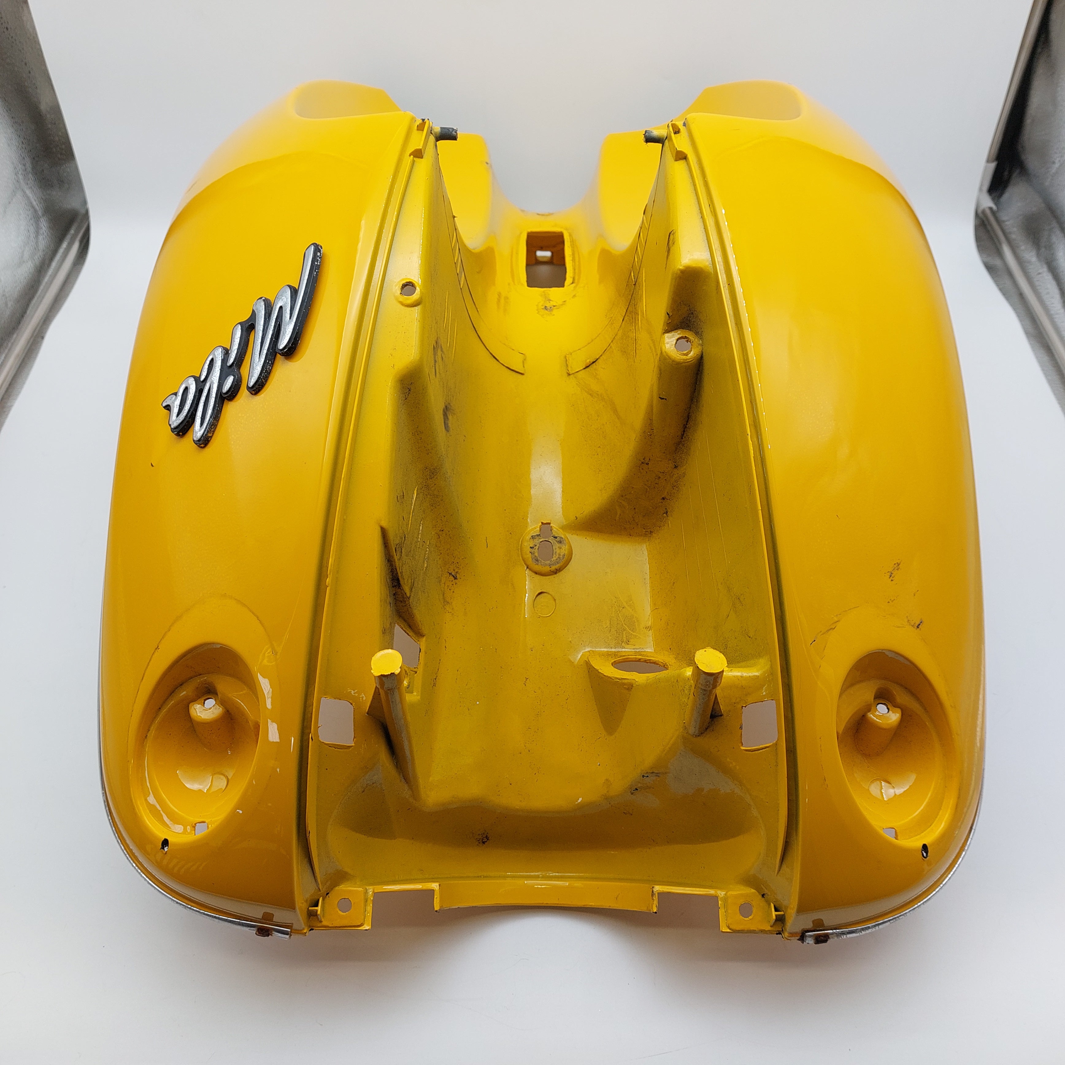 Vmoto Milan Main Front Panel (Leg Shield) - Yellow