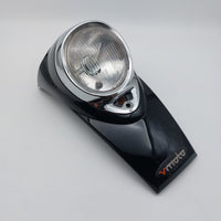 Vmoto Milan Headlight and Surround Assembly - Black