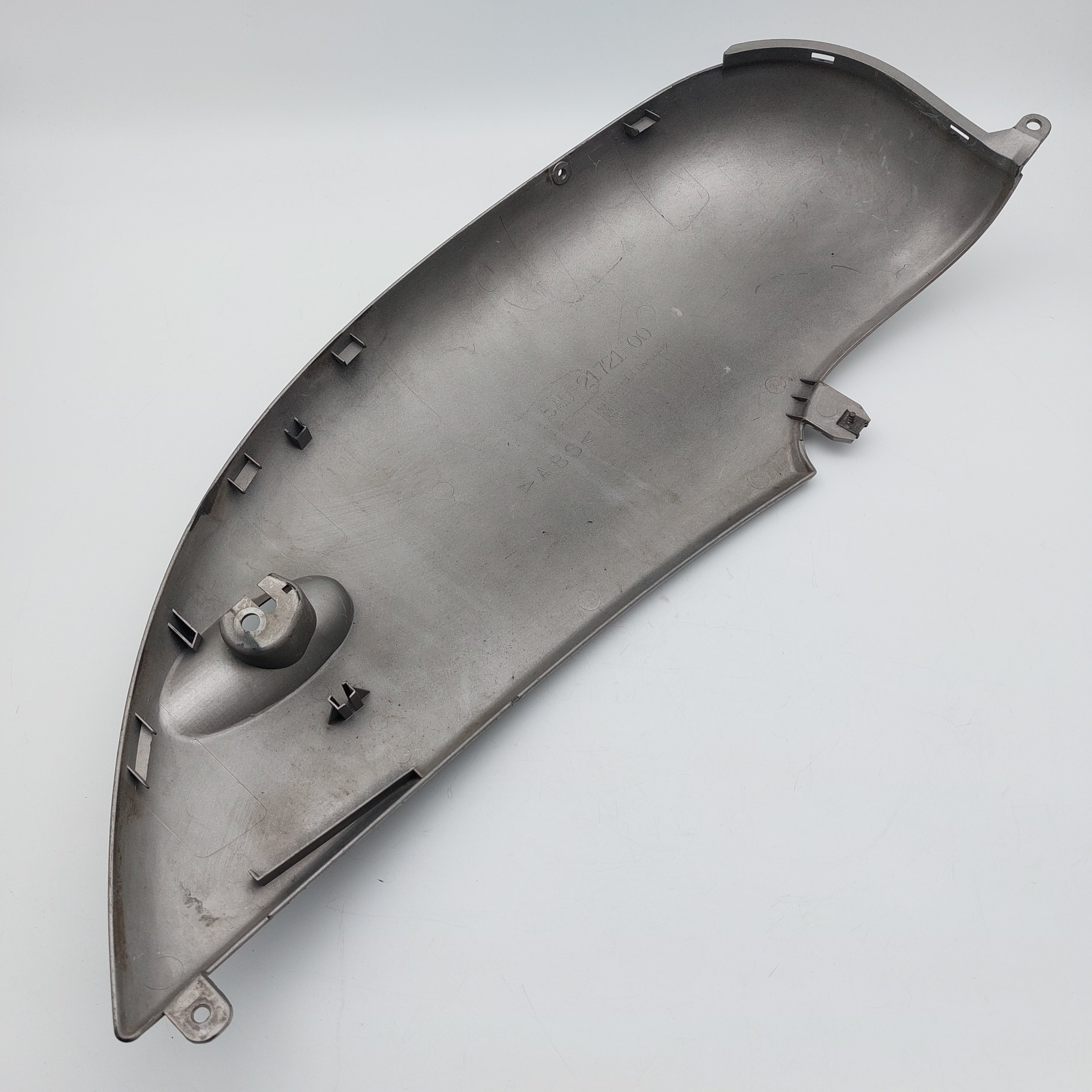 Yamaha Vino LH Rear Side Panel - Silver/Grey