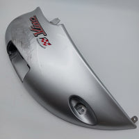 Yamaha Vino RH Rear Side Panel - Silver/Grey