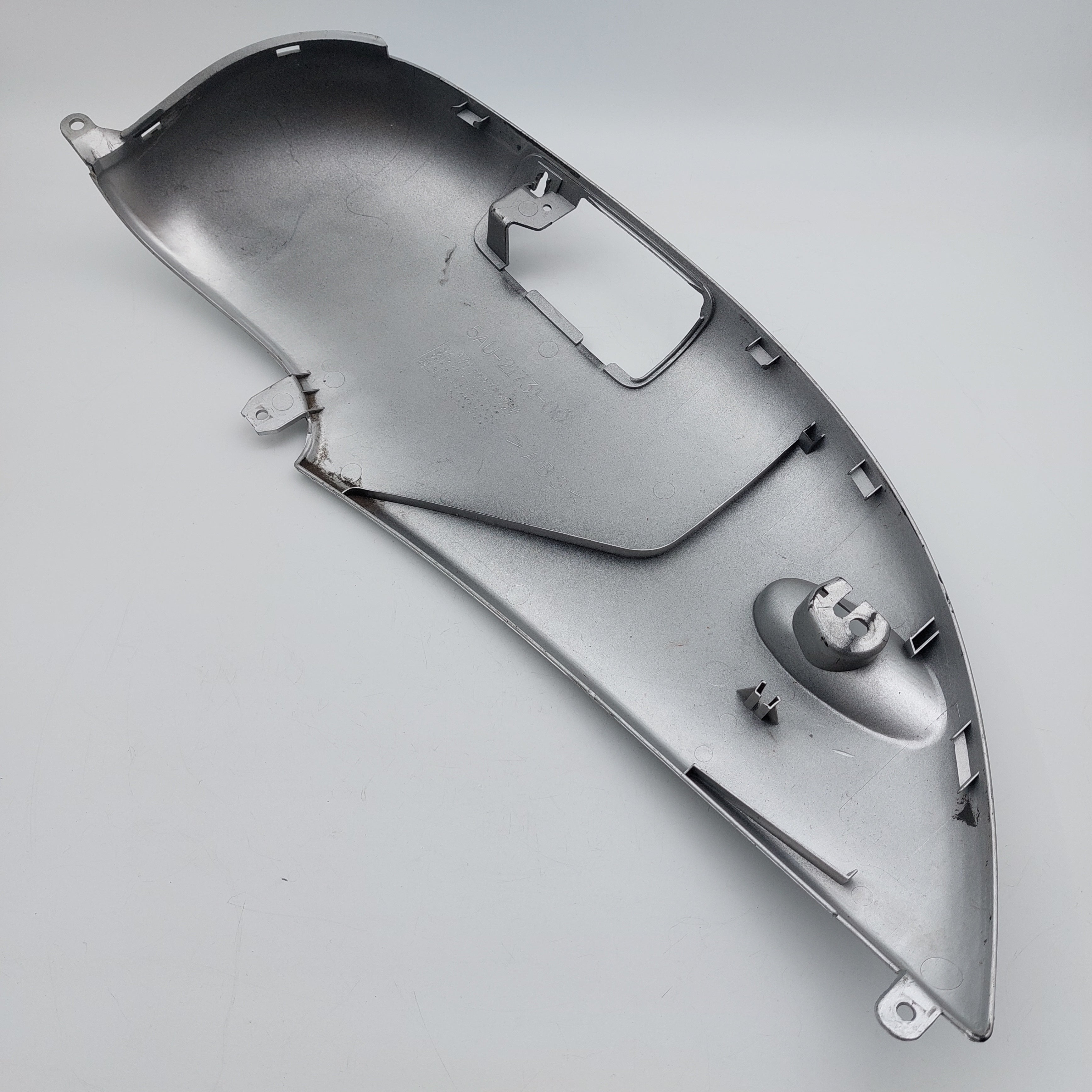 Yamaha Vino RH Rear Side Panel - Silver/Grey
