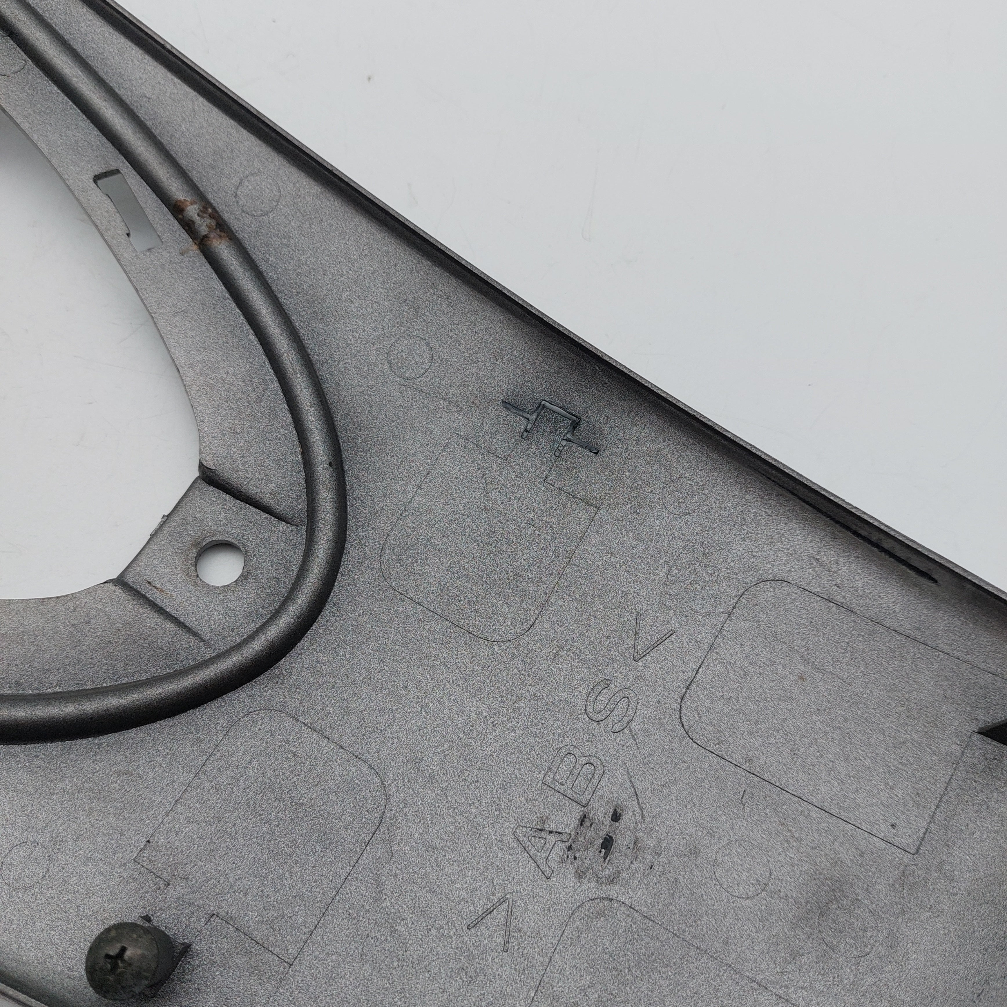 Yamaha Vino Front Centre Panel - Silver/Grey