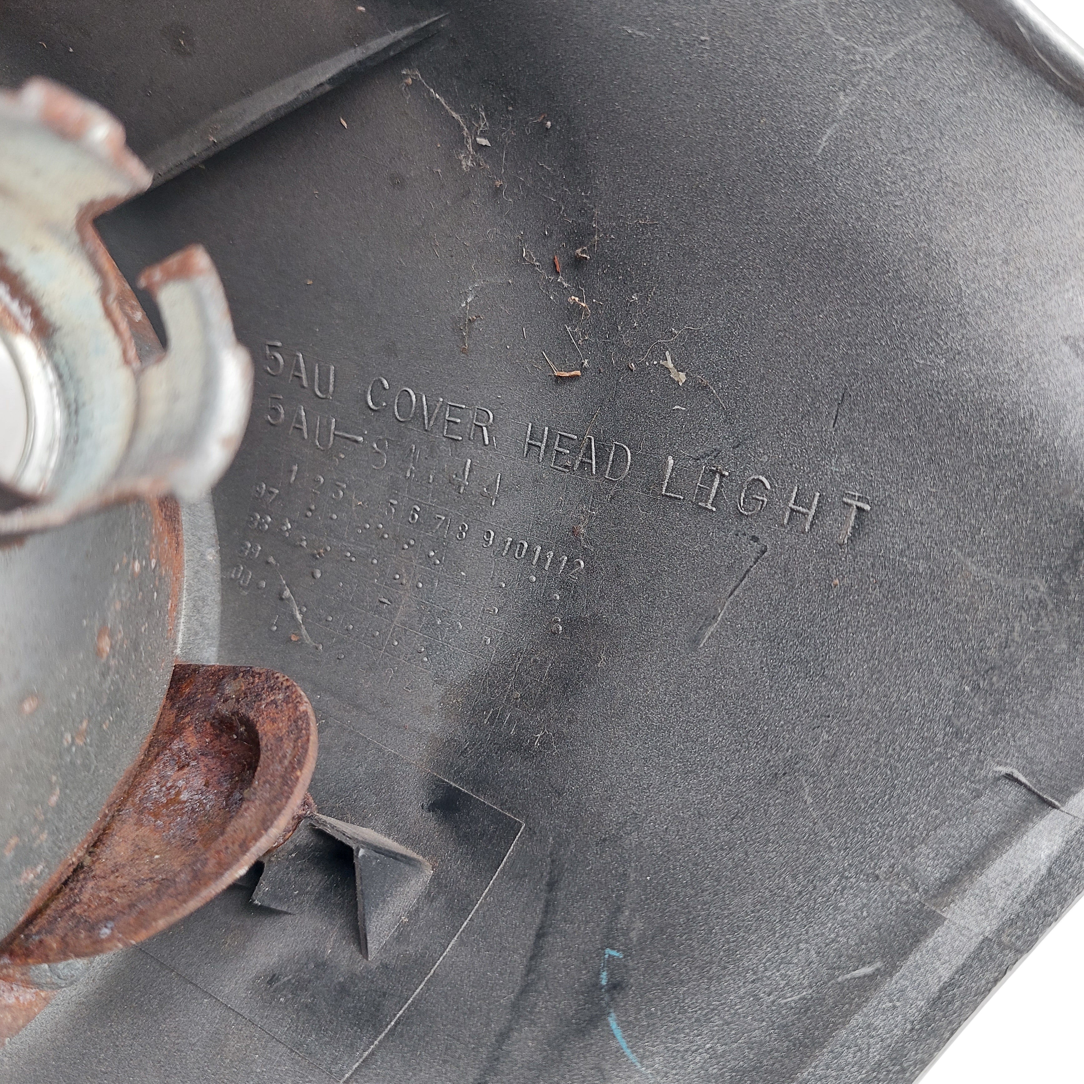Yamaha Vino Head Light and Surround Assembly