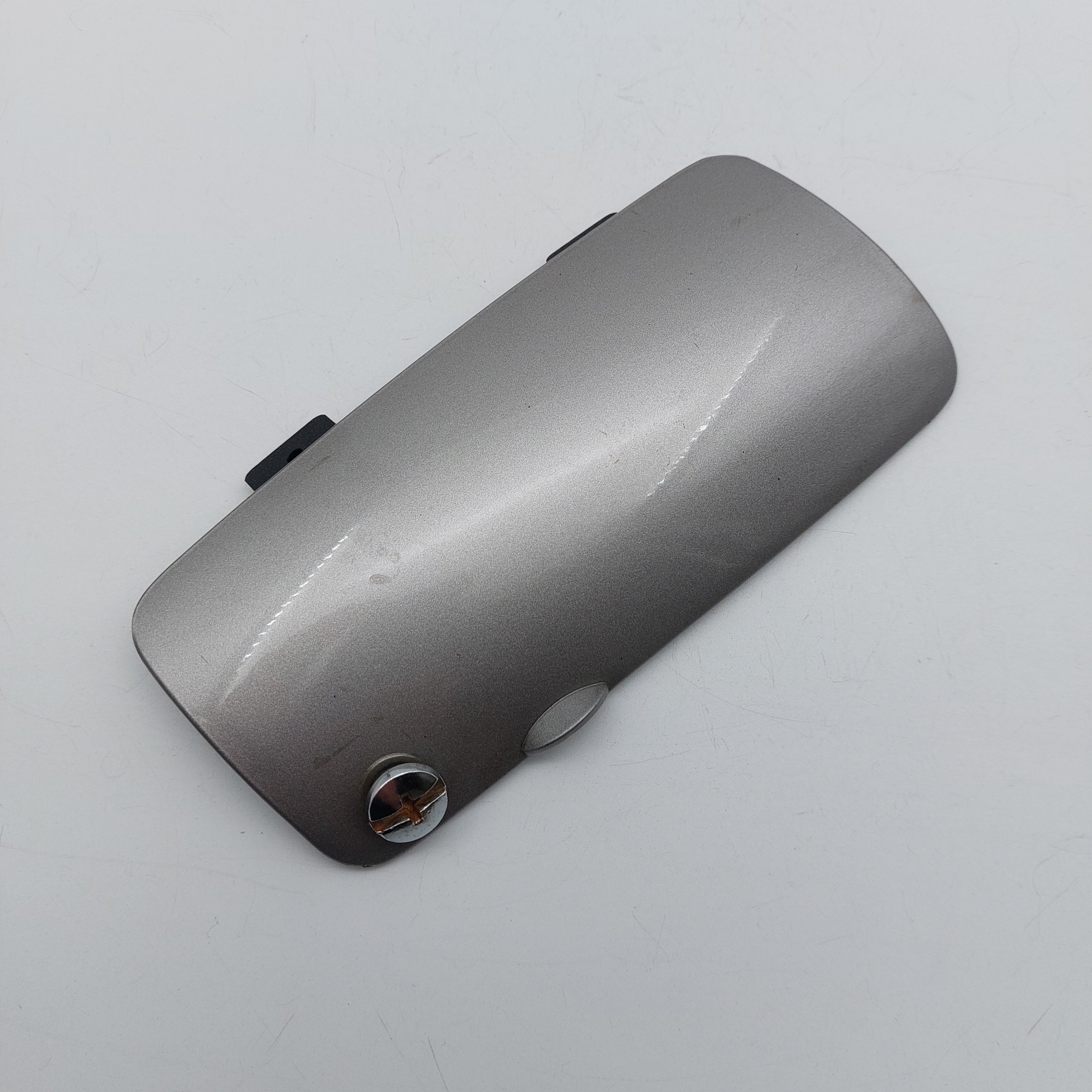 Yamaha Vino Oil Tank Cover Panel - Silver/Grey